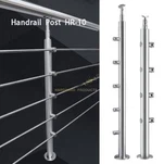 Steklena balustrade balkon